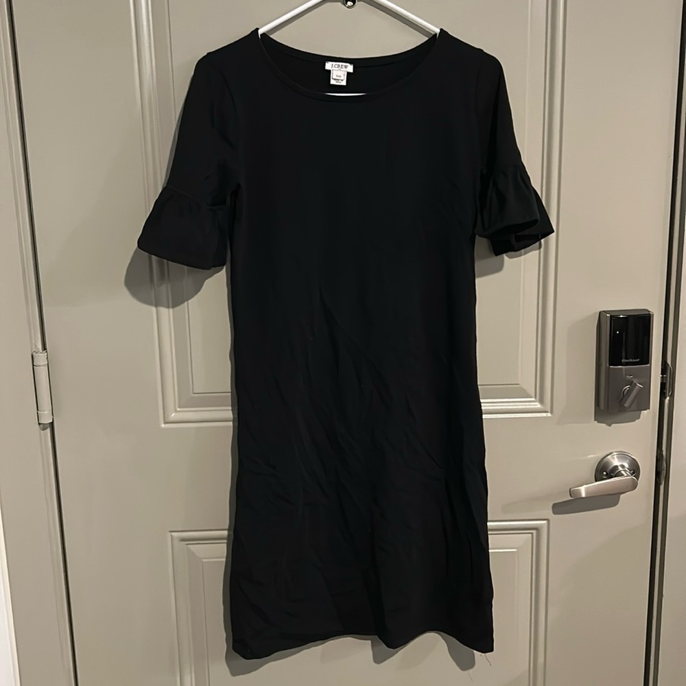 N Crew black dress